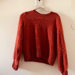 Hippie Rose orange sweater